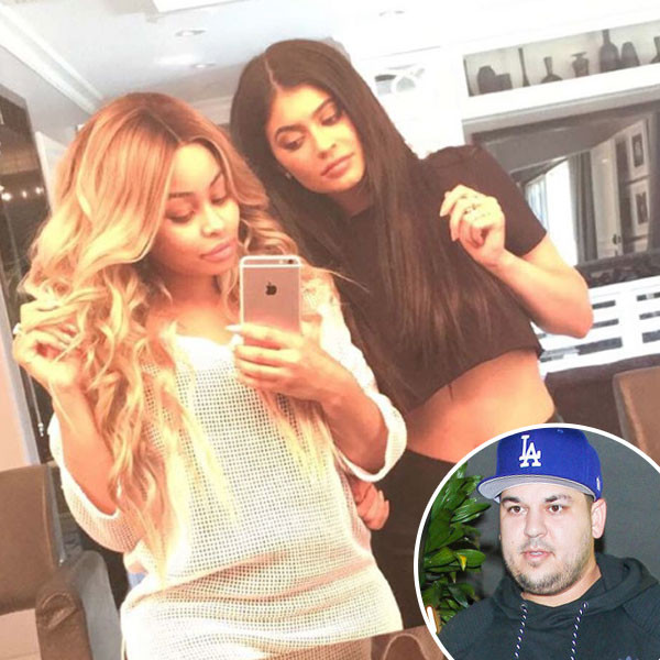 Rob Kardashian, Blac Chyna, Kylie Jenner, Instagram Rob Kardashian, Blac Chyna, Kylie Jenner, Instagram